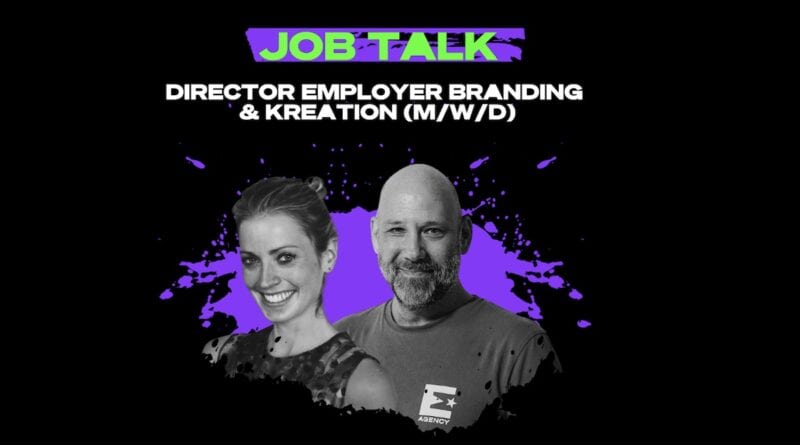 EMBRACE.Agency Jobtalk Director Employer Branding Kreation mwd