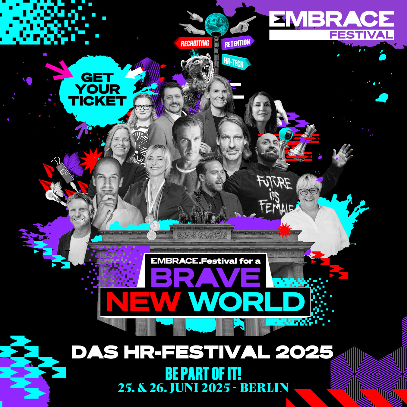 EMBRACE Festival 2025 Brave New World SAATKORN